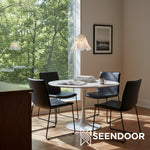 Cargar imagen en el visor de la galería, Lámpara colgante con pantalla floral Bellina Iluminación decorativa para el hogar