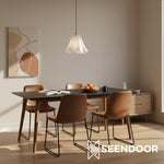 Cargar imagen en el visor de la galería, Lámpara colgante con pantalla floral Bellina Iluminación decorativa para el hogar