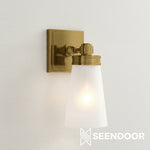 Load image into Gallery viewer, Derlina Classic Multi-head Glass Shade Wall Lamp for Bathroom & Bedroom