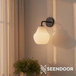 Load image into Gallery viewer, Rivrona Fluted Design Modern Wall Lamp for Entryway & Study