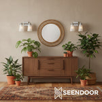 Load image into Gallery viewer, Derlina Classic Multi-head Glass Shade Wall Lamp for Bathroom & Bedroom