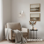 Load image into Gallery viewer, Lumivelle Sculptural Form Contemporary Wall Light for Hallway & Entryway