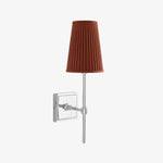 Carica l'immagine nella visualizzazione Galleria, Lampada da Parete con Paralumi in Lino Bianco Derlina – Lampada Retrò Multi-Testa in Metallo