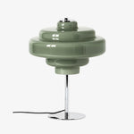 Load image into Gallery viewer, Koloro Sculptural Glass Table Lamp Tiered Design for Desk or Lounge