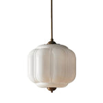 Load image into Gallery viewer, Eloise Vintage Glass Chandelier - Milk Glass Home Accent