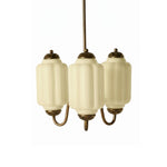 Load image into Gallery viewer, Eloise Vintage Glass Chandelier - Milk Glass Home Accent