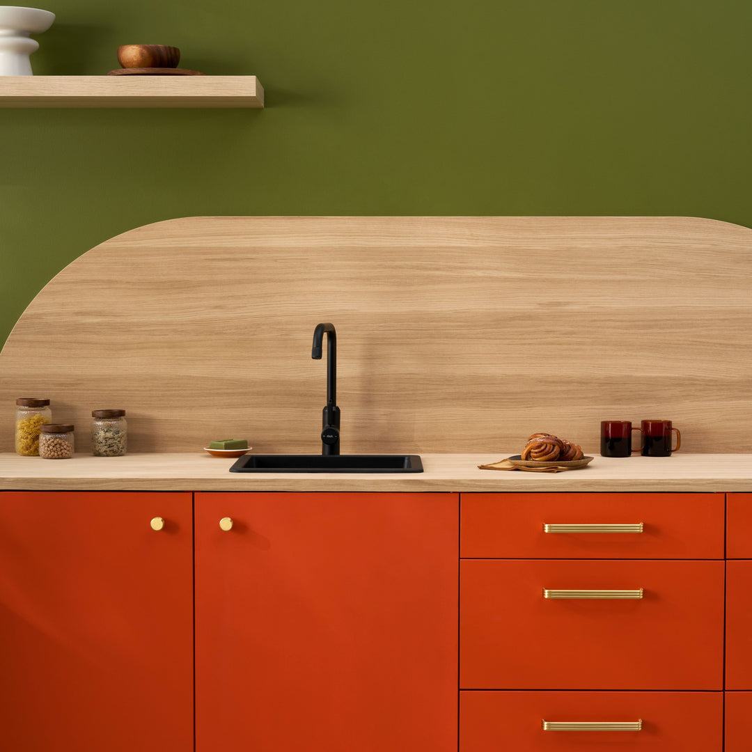 Sleek Tubular Brass Handles – Contemporary Cabinet Pulls