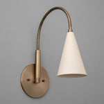 Load image into Gallery viewer, Curva Metal Curved Arm Modern Wall Sconce for Bedroom & Hallway