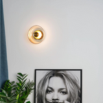 Cargar imagen en el visor de la Galería, Lámpara de Pared Premium Minimalista de Latón Brillante