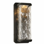 Załaduj obraz do przeglądarki galerii, Cylindrical lantern outdoor wall light with matte black finish