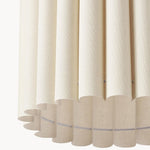 Afbeelding laden in galerijweergave, Velura hanglamp - Beige linnen kap voor eetkamer en woonkamer
