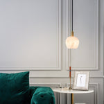 Bild in die Galerieansicht laden, Lilin Alabaster-Pendelleuchte