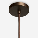 Bild in der Galerieansicht laden, Weavara Skulpturale Stoff- und Metall-Hängeleuchte — Moderne Pendelleuchte für Ess- oder Wohnzimmer