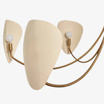 Cargar imagen en el visor de la galería, Lámpara de araña artística Shella – Diseño de brazo curvado para comedores o salas de estar