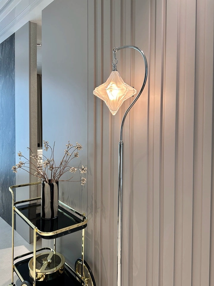 Art Deco Star Floor Lamp – Modern Standing Lamp for Living Spaces –  Astris Orion