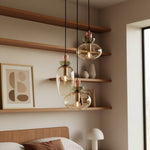 Load image into Gallery viewer, Tintora Colorful Glass Globe Pendant Light - Mid-Century Modern for Dining Rooms or Living Room