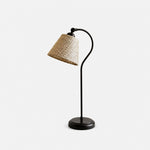 Załaduj obraz do przeglądarki galerii, Woven Geometric Shade Table Lamp
