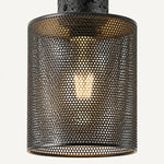 Załaduj obraz do przeglądarki galerii, Textured Black Mesh Pendant Light 3