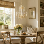 Load image into Gallery viewer, Vintage European Crystal Chandelier