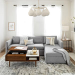 Load image into Gallery viewer, Rivrona 5-Light Chandelier for Entryway - Ribbed Glass Modern Lighting