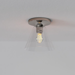 Load image into Gallery viewer, Conica Cone Flush Mount – Glass Ceiling Light for Modern Spaces