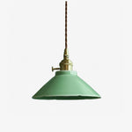 Cargar imagen en el visor de la Galería, Plum Green Ceramic Pendant Light