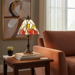 Afbeelding laden in galerijweergave, TF Botanica Decoratieve Tafellamp – Kleurrijke Bloemenlamp van Glas voor Gezellige Interieurs