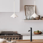 Load image into Gallery viewer, Brivana Adjustable Pendant – Cone Shade Light for Kitchen or Dining