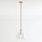 Load image into Gallery viewer, Glavira Recycled Glass Pendant – Modern Lighting for Dining Room