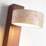 Bild in die Galerieansicht laden, Der Glanz des Palastes Travertin Wandleuchte