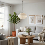 Afbeelding laden in galerijweergave, Virelis Style Luxe Kristallen Hanglamp – Sfeerverlichting voor Keukens & Gastvrijheidsruimtes