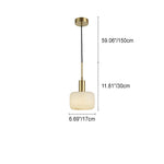 Load image into Gallery viewer, Velia Acorn Alabaster Minimalist Pendant Light