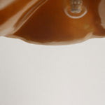 Cargar imagen en el visor de la Galería, Vintage Wavy Pendant Light with Aged Metal Shade