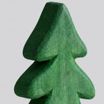 Carica l'immagine nella visualizzazione Galleria, Green painted wood grain and carved edge detail