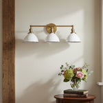 Load image into Gallery viewer, Conique Metal Vanity Wall Sconce – Modern Industrial Bathroom Lighting