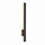 Cargar imagen en el visor de la Galería, Linear Travertine And Wood LED Wall Light