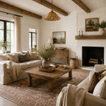 Charger l'image dans la visionneuse de la galerie, Natural rattan pendant lamp in a calm country style room