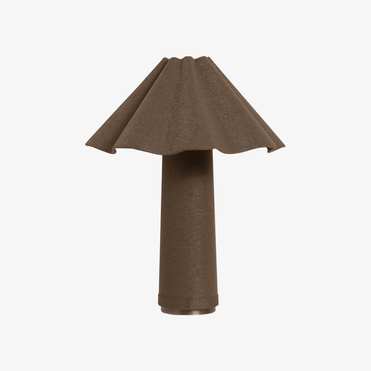Lampada da Tavolo Contemporanea Weavara – Illuminazione Decorativa Rivestita in Tessuto per Soggiorno o Ufficio