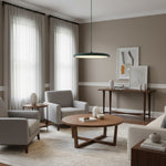 Afbeelding laden in galerijweergave, Astris Moderne Schijf Hanglamp – Zacht Gloeiende LED Hanglamp voor Eetkamer en Woonruimte