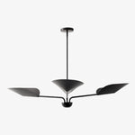 Afbeelding laden in galerijweergave, Lutal bronzen kroonluchter - modern ontwerp met monochromatische afwerking