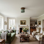 Load image into Gallery viewer, Metio Dome Bowl Shape Modern Flush Mount for Bedroom & Living Room