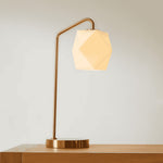 Load image into Gallery viewer, Talvior Luminous Geometric Faceted Glass Table Lamp