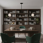 Afbeelding laden in galerijweergave, Arden glazen hanglamp kroonluchter – minimalistisch geometrisch ontwerp voor moderne interieurs