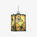 Afbeelding laden in galerijweergave, TF Butterfly hanglamp — Artistieke hanglamp van glas-in-lood voor woonkamer of slaapkamer