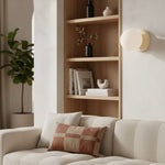 Afbeelding laden in galerijweergave, Nuevola Zachte Sculpturale Wandlamp – Minimalistische Decoratieve Wandlamp voor Moderne Binnenruimtes