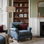 Afbeelding laden in galerijweergave, Tela Drum Lampenkap Vloerlamp - Moderne Stoffen Staande Lamp voor Thuis en Kantoor