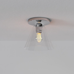 Load image into Gallery viewer, Conica Cone Flush Mount – Glass Ceiling Light for Modern Spaces