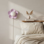 Afbeelding laden in galerijweergave, Florixa Bloeiende Bloem Wandlamp - Stekker en Vaste Lamp voor Slaapkamerdecoratie