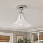 Bild in die Galerieansicht laden, Kallera Magnolia Inspired Ceiling Lamp – Contemporary Light for Dining Room and Hallways