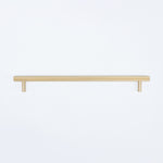 Load image into Gallery viewer, Brushed Brass Gold Pull Handles & Lacquered Brass Drawer Cabinet Pull